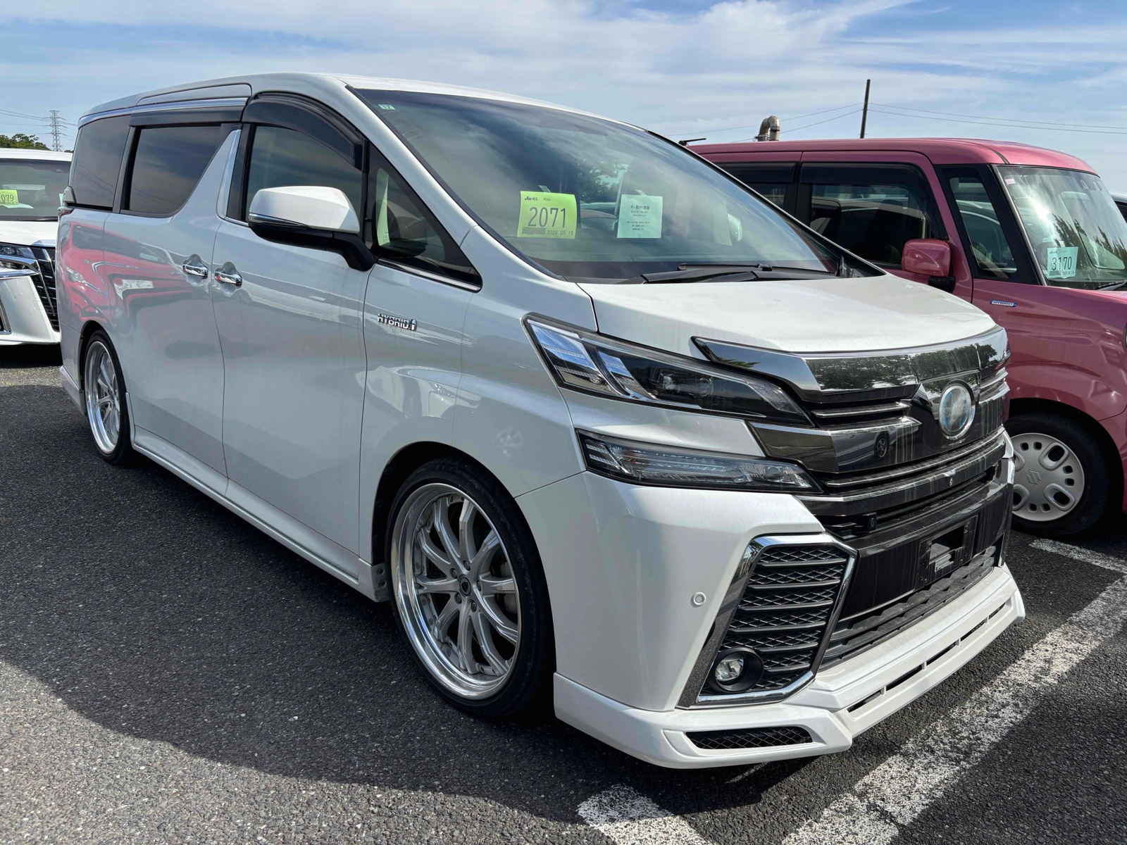 2015 TOYOTA VELLFIRE