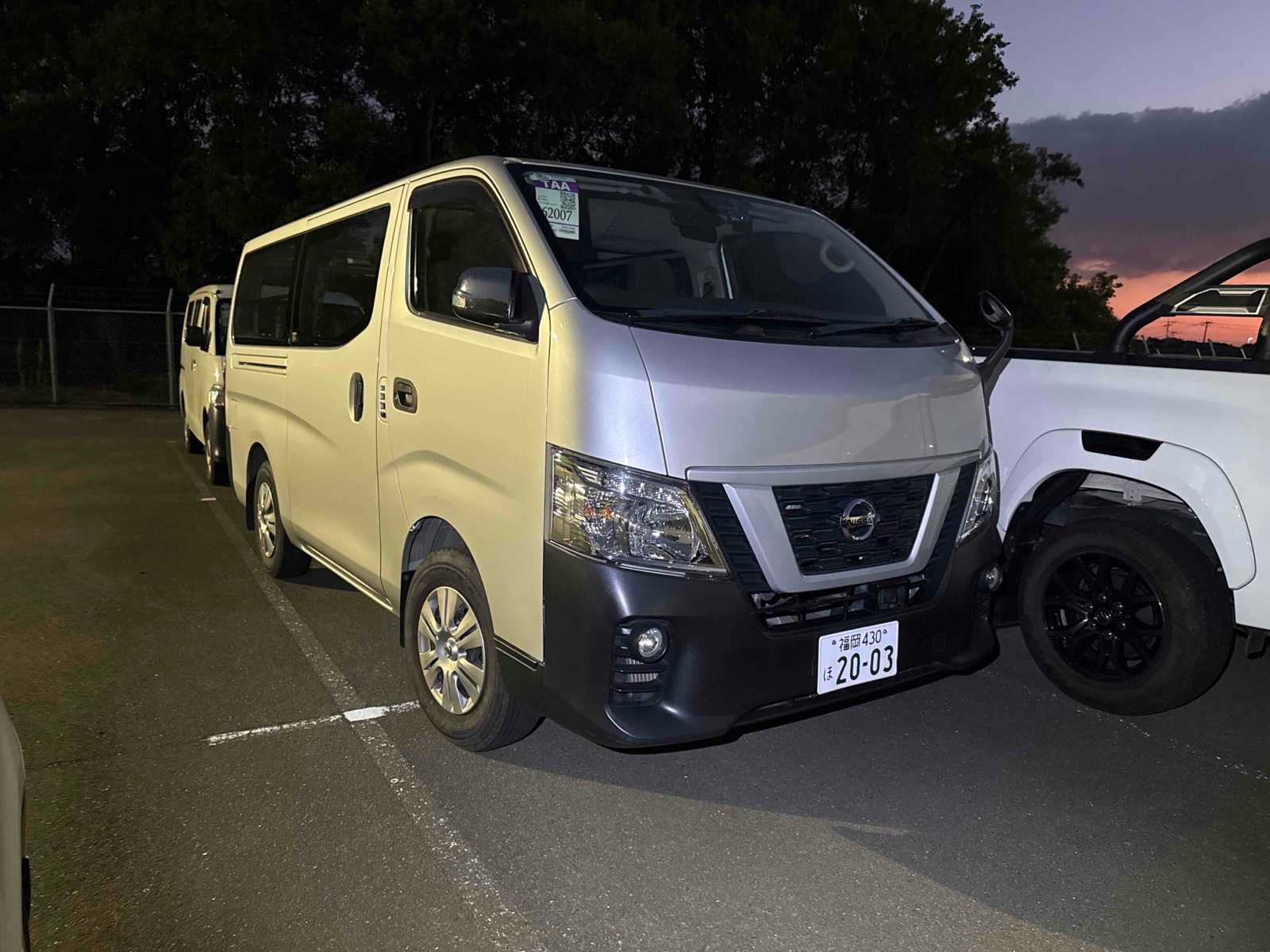 2020 NISSAN NV350 CARAVAN VAN